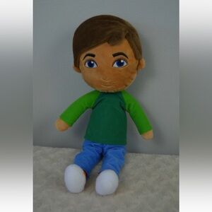Little Passports Max Plush Stuffed Boy Doll Toy Green Shirt Blue Pants
